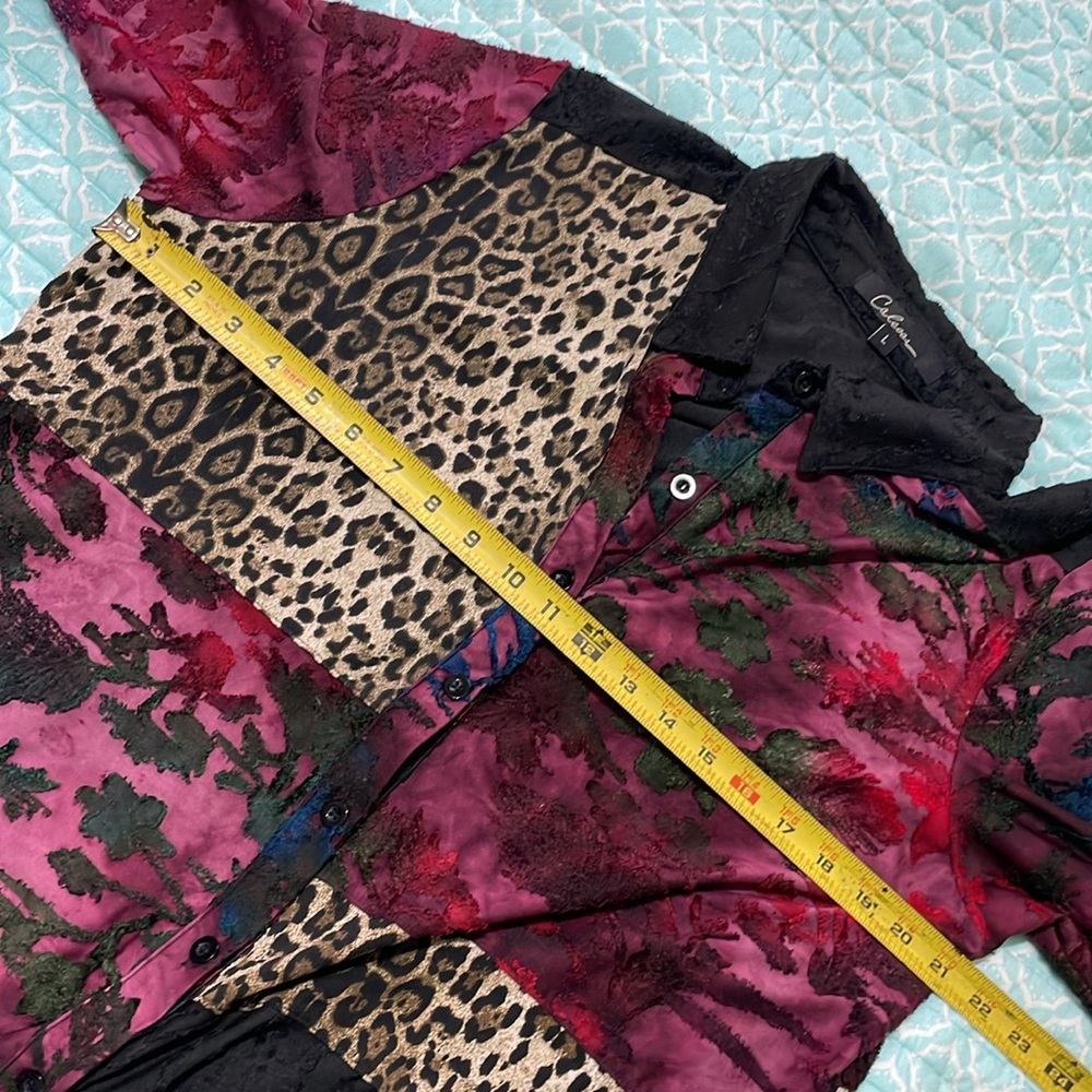 Calessa Bohemian Patchwork, Leopard, Print And Bu… - image 4